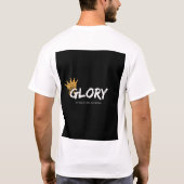 Glory One Step at a Time Motivational T-shirt (Dos)
