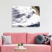 Glory over de Stille Oceaan Canvas Afdruk (Insitu (Woonkamer))