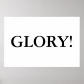 Glory! Poster (Voorkant)