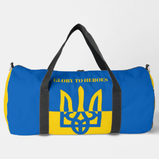 GLORY TO HEROES. UKRAINE. TRIDENT.  Large Duffle  Plunjezak