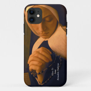 Glory to Saint Bernadette Soubirous iPhone 11 Hoesje