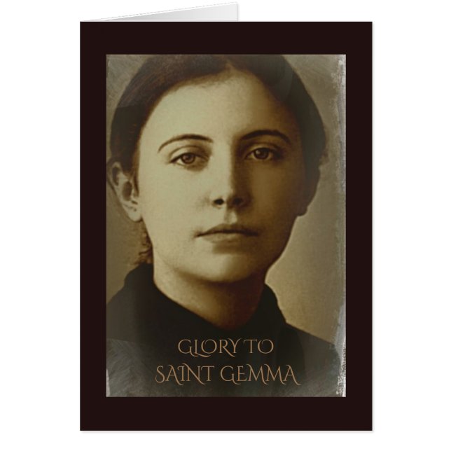 GLORY TO SAINT GEMMA (Devant)