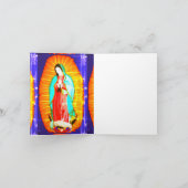 Glory voor onze dame van Guadalupe Bedankkaart (Binnen)