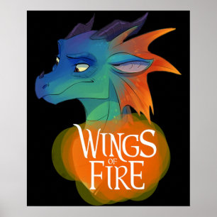 Glory wings vuurkunst klassiek poster