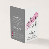 Gloss Like A Boss Fold Carte de visite (Extérieur)