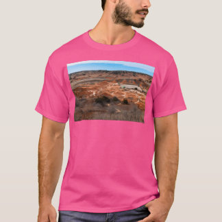 Gloss Mountains Uitzicht vanaf het pad actief T-shirt