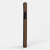 Glossy Chocholate Wood Graan Case-Mate iPhone Case (Achterkant/rechts)