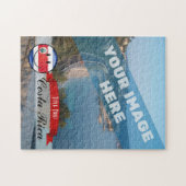 Glossy Costa Ricaanse vlag Legpuzzel (Horizontaal)