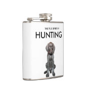 Glossy Grizzly Apres Hunt shot fles Heupfles (Rechts)