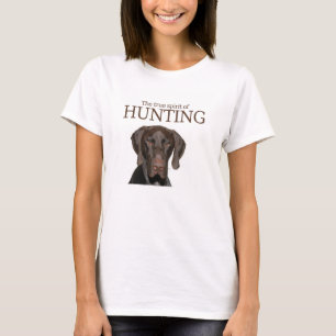 Glossy Grizzly ware geest van jagen T-shirt