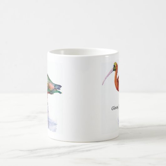 Glossy Ibis mok (Center)