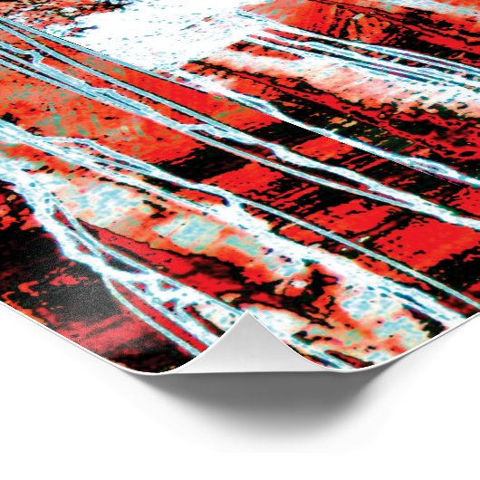 Glossy Poster – Corrosion Pulse Perfect Poster (Hoek)