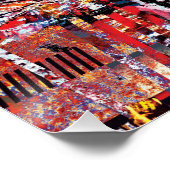 Glossy Poster – Fragmented Pulse (Coin)