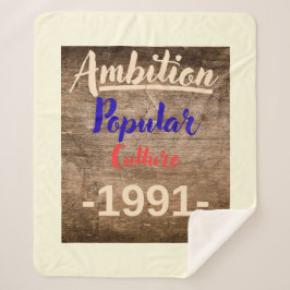 Glossy Poster Sherpa Deken