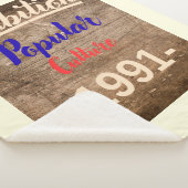 Glossy Poster Sherpa Deken (3/4)