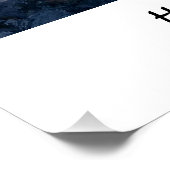 Glossy Poster van Hokitika Gorge, NZ Perfect Poster (Hoek)