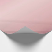 Glossy Rose Gold Glam Elegant Template Gift Cadeaupapier (Hoek)