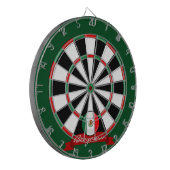 Glossy Round Mexicaanse vlag Dartbord (Voorkant Links)