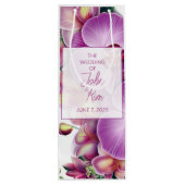 Glossy Wedding Wine Gift Bag Wijn Cadeautas (Achterkant)