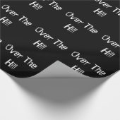 Glossy Wrapping Paper "Over the Hill" Cadeaupapier (Hoek)