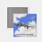 Gloster Meteor Magnet (Recto/Verso)