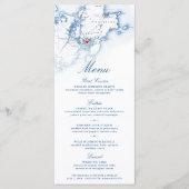 Gloucester Cape Ann Carte Élégant Script de marine (Devant)