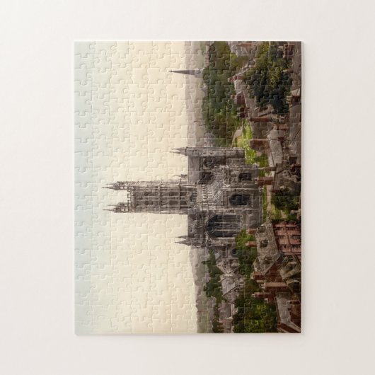 Gloucester Cathedral I, Gloucestershire, Engeland Legpuzzel (Verticaal)