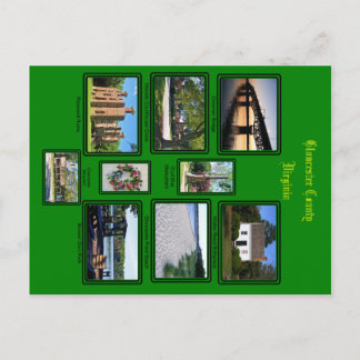Gloucester County, Virginia - Custom Post Cards Briefkaart