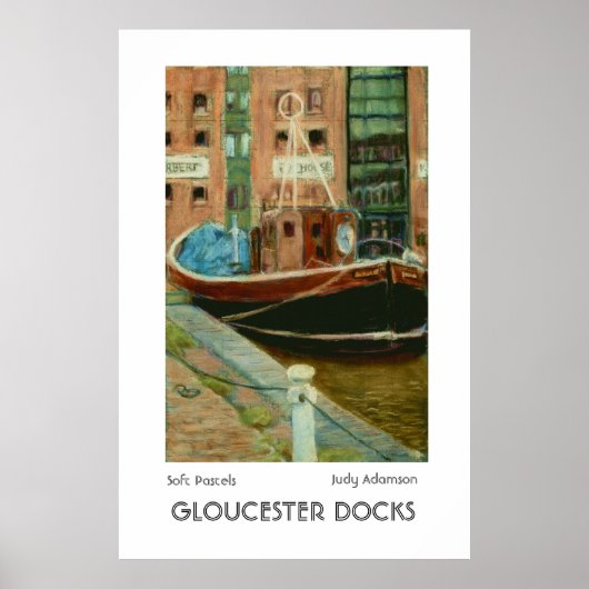 'Gloucester Docks' Afdrukken of Posters (Voorkant)