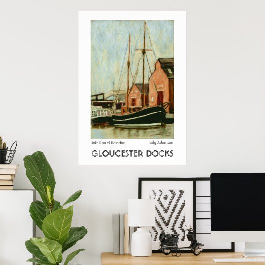 Gloucester Docks Imprimer ou poster (Bureau à domicile)