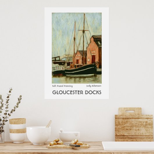 Gloucester Docks Imprimer ou poster (Cuisine)