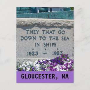 GLOUCESTER, MA CARTE POSTALE