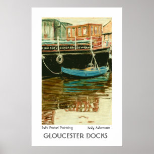 Gloucester maakt een fijne tekenafdrukken of een P Poster