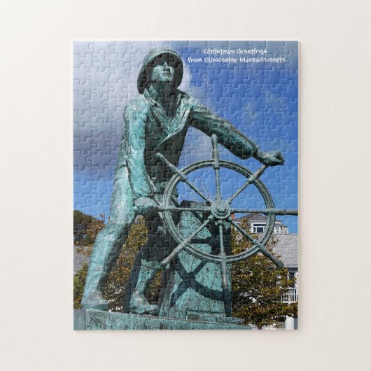 Gloucester Massachusetts. Legpuzzel (Verticaal)