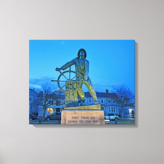 GLOUCESTER VIS SERMAN OMGEKOMEN CANVAS AFDRUK (Voorkant)