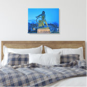 GLOUCESTER VIS SERMAN OMGEKOMEN CANVAS AFDRUK (Insitu (Slaapkamer))