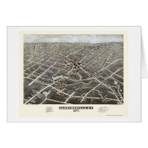 Gloversville, NY Panoramic Map - 1875