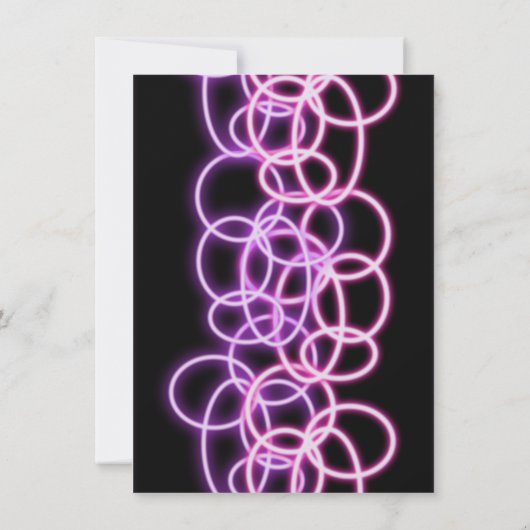 Glow Bowl Party1 Kaart (Achterkant)