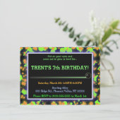 Glow Bowl Splatter Kaart (Staand voorkant)