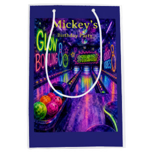 Glow Bowling Tiener Verjaardagsfeestje Medium Cadeauzakje