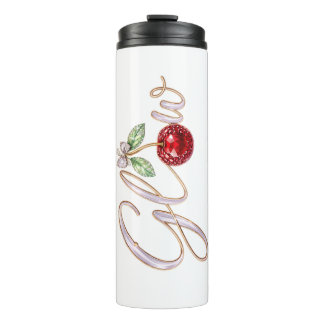 Glow Cherry – Glam Thermal Tumbler Thermosbeker