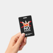 GLOW DEMOCRACY INFO KAART BADGE (Handheld)