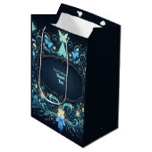 Glow Fairy Party Thema - Sprookje Na Donker Medium Cadeauzakje (Voorkant Gekanteld)