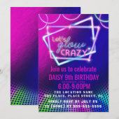 GLOW gek op verjaardagsdiscours Kaart (Voorkant / Achterkant)