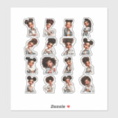 Glow Getter 16 Editorial Stickers (Vel)