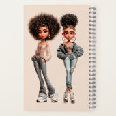 Glow Getter Duo Spiral Notebook Notitieboek (Achterkant)