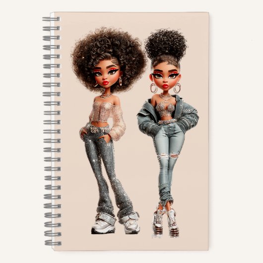 Glow Getter Duo Spiral Notebook Notitieboek (Voorkant)