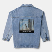 Glow Like van Gogh Denim Jacket (Verso)