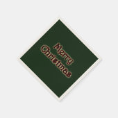 Glow Merry Christmas Servetten (Hoek)