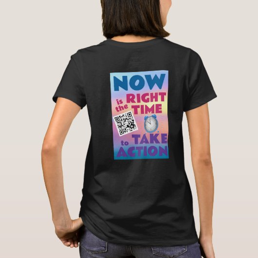 GLOW MET TROTS T-shirt (Achterkant)
